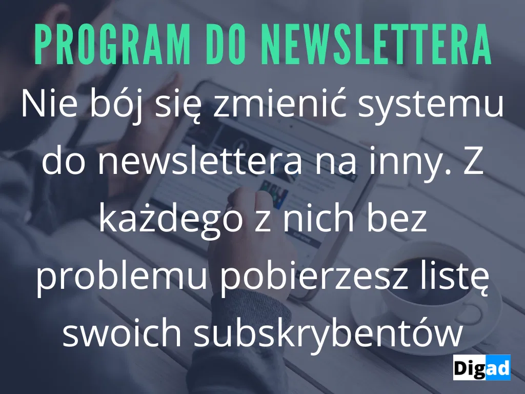 system do wysyłki newslettera