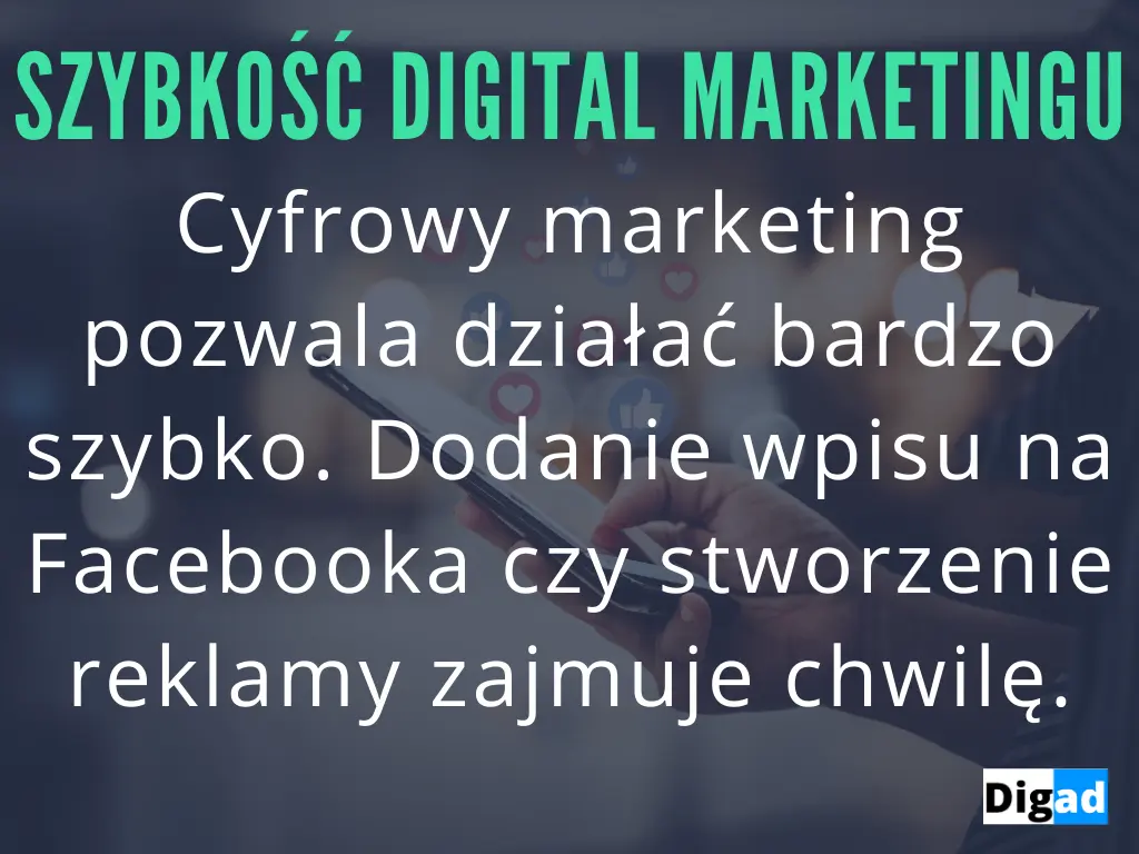 jak szybko działa się w digital marketingu