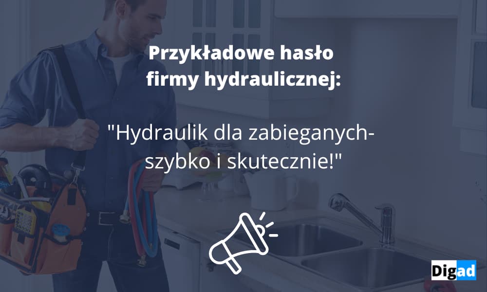 Reklama firmy hydraulicznej. 6 wzorów skutecznych reklam. 6 wzór hasła reklamowego firmy hydraulicznej