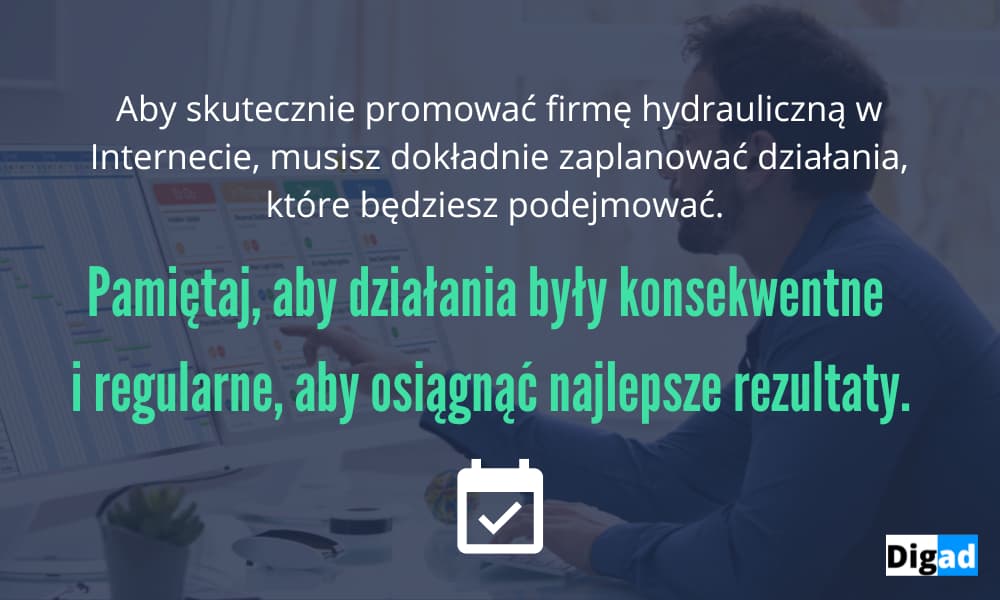 Reklama firmy hydraulicznej. 6 wzorów skutecznych reklam. 3 skuteczna reklama firmy hydraulicznej opiera się na planowaniu i regularnych działaniach