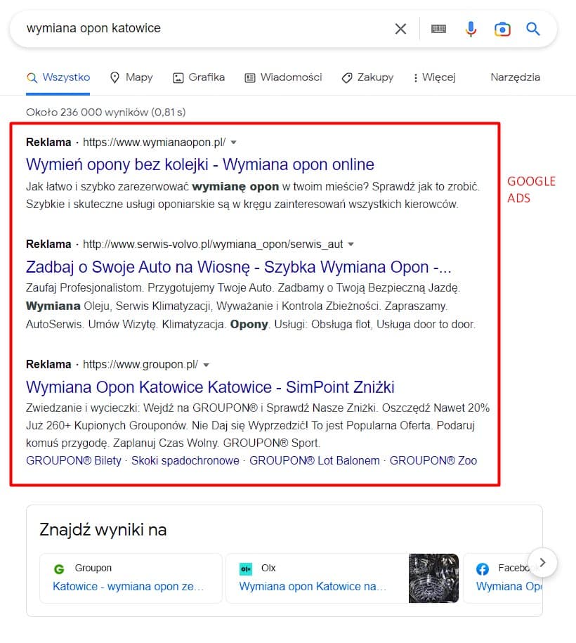 reklama w internecie katowice