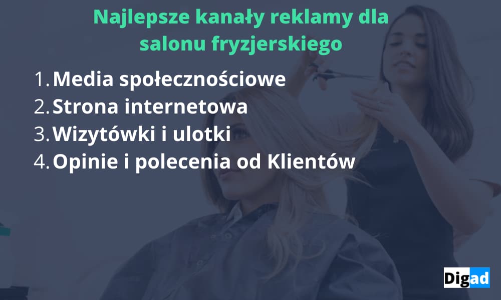 jak reklamować salon fryzjerski