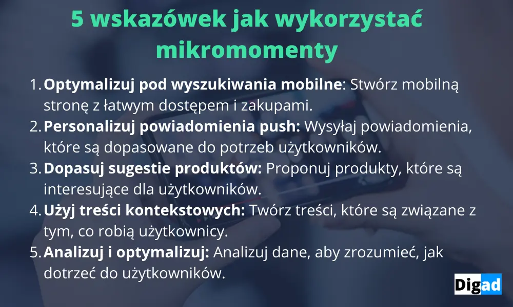 jak wykorzystac mikromomenty w marketingu