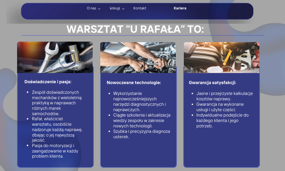 Jak wyróżnić warsztat samochodowy na tle konkurencji? 14 Szablony digad.pl 18