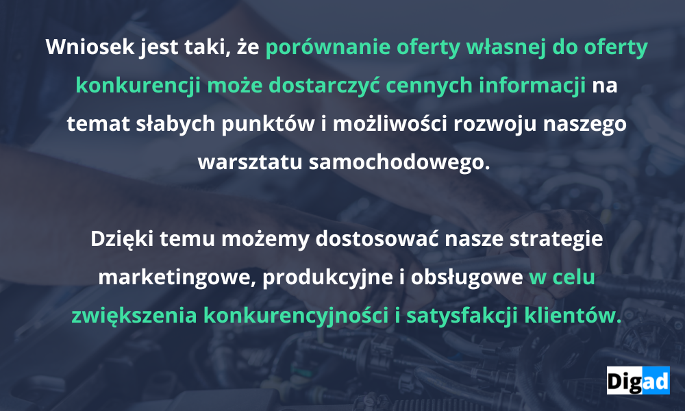Jak wyróżnić warsztat samochodowy na tle konkurencji? 5 Szablony digad.pl 31